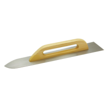 Stainless Steel Pointing Concrete Trowel 500mm / 1.2mm with Wood Handle