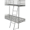 Seconique Seconique Brandon 3ft Metal Bunk Bed - Silver 5