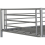 Seconique Seconique Brandon 3ft Metal Bunk Bed - Silver 2