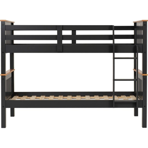 Seconique Neptune 3ft Bunk Bed in Grey and Oak Effect Finish 2 Man Delivery 2