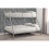 Seconique Tandi Triple Sleeper Metal Bunk Bed Double 4ft6 and Single 3ft in Silver Finish 8