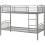 Seconique Seconique Ventura 3ft Metal Bunk Bed - Silver 2