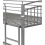 Seconique Seconique Ventura 3ft Metal Bunk Bed - Silver 6