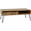 Seconique Ottawa 1 Drawer Coffee Table MDF Drawer Base Medium Oak Effect/Black 11