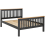 Seconique Monaco 4ft6 Double Bed High Foot End in Grey and Oak 2