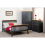 Seconique Monaco 5ft Kingsize Bed High Foot End in Grey and Oak 9