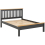 Seconique Monaco 5ft Kingsize Bed Frame Low Foot End in Gey and Oak Effect 2