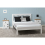 Seconique Matteo 4'6" Bed Low Foot End - White 3