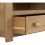 Seconique Seconique Tortilla 1 Drawer Flat Screen TV Unit - Distressed Waxed Pine 6