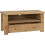Seconique Seconique Tortilla 1 Drawer Flat Screen TV Unit - Distressed Waxed Pine 2