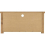 Seconique Seconique Tortilla 1 Drawer Flat Screen TV Unit - Distressed Waxed Pine 5
