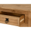 Seconique Corona Distressed Waxed Pine 2 Drawer Console Table 7