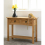 Seconique Corona Distressed Waxed Pine 2 Drawer Console Table 5