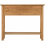 Seconique Corona Distressed Waxed Pine 2 Drawer Console Table 6