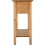 Seconique Seconique Corona Solid Mexican Waxed Pine Large Console Table with 3 drawers and shelf 4