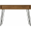 Seconique Ottawa 3Drawer Console Table With Metal Handles Medium Oak Effect/Black 14
