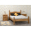 Seconique Corona  Double 4ft 6inch Bed Frame Low Foot End Distressed Waxed Pine 9