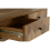 Seconique Ottawa 3Drawer Console Table With Metal Handles Medium Oak Effect/Black 17