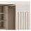 Seconique Jupiter High Sleeper Bed Storage Frame in White and Grey 2 Man Delivery 9