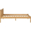 Seconique Maya Small Double 4ft Bed Frame - Distressed Waxed Pine, Flat Pack, Mattress Not Included, Assembly Required 4