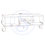 Seconique Leon 2 Door 1 Shelf TV Unit Medium Oak Effect Metal Legs 10