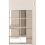 Seconique Jupiter High Sleeper Bed Storage Frame in White and Grey 2 Man Delivery 6