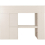 Seconique Jupiter High Sleeper Bed Storage Frame in White and Grey 2 Man Delivery 7