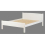 Seconique Amber 4FT 6inch Double Bed Frame Only - White 5