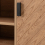 Seconique Leon 2 Door 1 Shelf TV Unit Medium Oak Effect Metal Legs 9