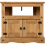 Seconique Seconique Corona Mexican Solid Pine 2 Door Corner Tv Unit 3