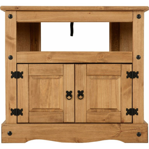 Seconique Seconique Corona Mexican Solid Pine 2 Door Corner Tv Unit 2