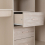 Seconique Jupiter High Sleeper Bed Storage Frame in White and Grey 2 Man Delivery 8