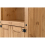 Seconique Corona 2 Door Display Unit/Bookcase - Distressed Waxed Pine 8