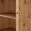 Seconique Corona Tall Bookcase - Distressed Waxed Pine 6