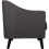 Seconique Seconique Ashley Dark Grey Fabric Armchair 4