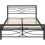 Seconique Kelly 5ft Metal Bed Frame in Black Finish 3