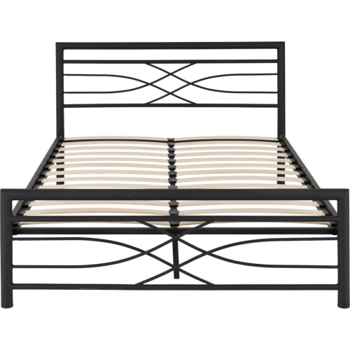 Seconique Kelly 5ft Metal Bed Frame in Black Finish 2