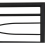Seconique Kelly 5ft Metal Bed Frame in Black Finish 8