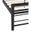 Seconique Kelly 5ft Metal Bed Frame in Black Finish 5