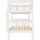 Seconique Neptune Single 3ft Bunk MDF Bed Frame White With Pine Slats 9