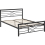 Seconique Kelly 5ft Metal Bed Frame in Black Finish 2