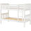 Seconique Neptune Single 3ft Bunk MDF Bed Frame White With Pine Slats 7