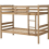 Seconique Seconique Panama Pine Bunk Bed  - Solid Waxed Pine - 3ft Single 2