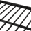 Seconique Seconique Ventura 3ft Metal Bunk Bed - Black 8