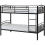 Seconique Seconique Ventura 3ft Metal Bunk Bed - Black 2