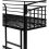 Seconique Seconique Ventura 3ft Metal Bunk Bed - Black 7
