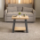 Seconique Eddie Side Table in Grey and Sonoma Oak Effect Finish 11