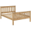Seconique (4FT 6inch Double 135cm)Monaco Pine Bed Frame High Foot End Distressed Waxed Pine 9