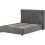 Seconique (Double4ft 6inch-135cm)Amelia Plus Storage Metal Bed Frame Dark Grey Fabric 7