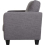 Seconique Tempo Two Seater Sofa-in-a-Box Grey Fabric 5